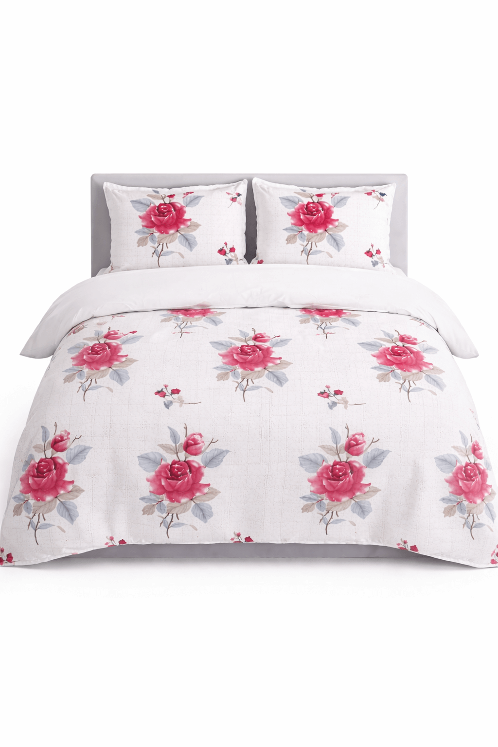 Luxury Floral Cotton Bedsheet Set – Ultra Soft Double Bed | Buy 1 Get 1 Free
