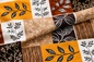 Premium Patchwork Cotton Bedsheet Set | Rustic Multi-Color Design | Bedzzy