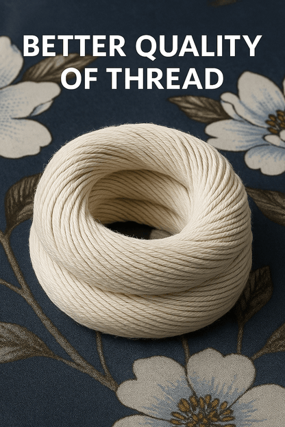 Premium Cotton Floral Double bed Bedsheet with 2 Pillow Covers – Navy Blue